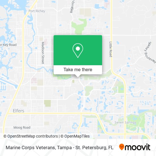 Mapa de Marine Corps Veterans