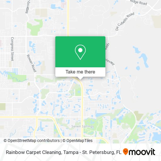 Rainbow Carpet Cleaning map