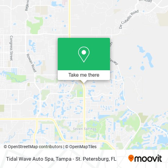Tidal Wave Auto Spa map