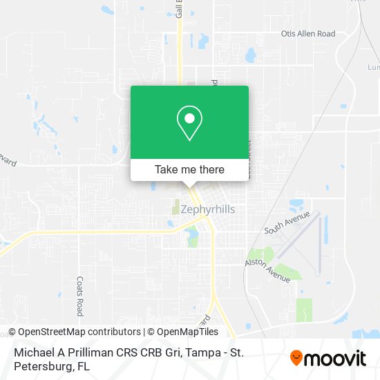 Michael A Prilliman CRS CRB Gri map
