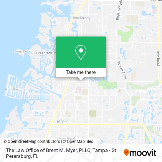 The Law Office of Brent M. Myer, PLLC map