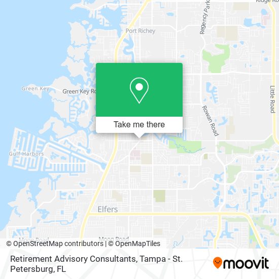 Retirement Advisory Consultants map