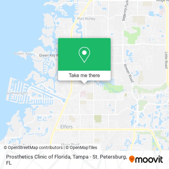 Prosthetics Clinic of Florida map
