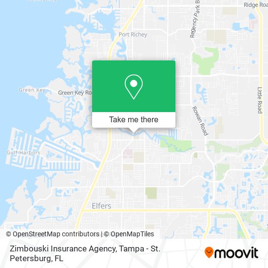 Zimbouski Insurance Agency map