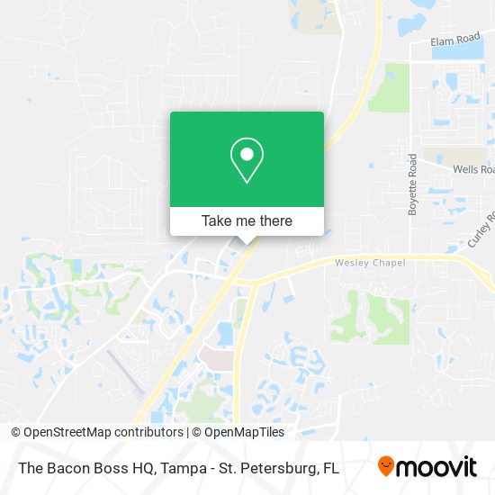 The Bacon Boss HQ map