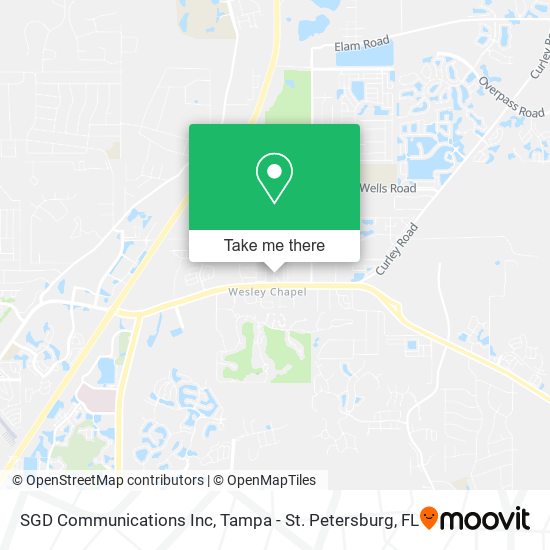 SGD Communications Inc map