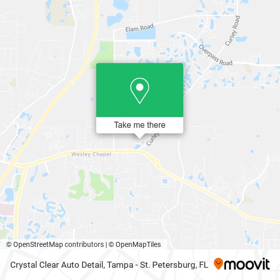 Crystal Clear Auto Detail map