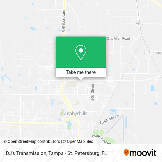 DJ's Transmission map