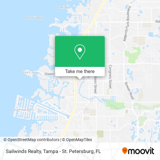 Sailwinds Realty map