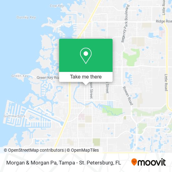 Morgan & Morgan Pa map