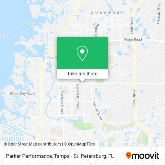 Parker Performance map