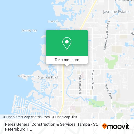 Mapa de Perez General Construction & Services