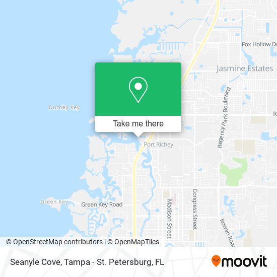 Seanyle Cove map