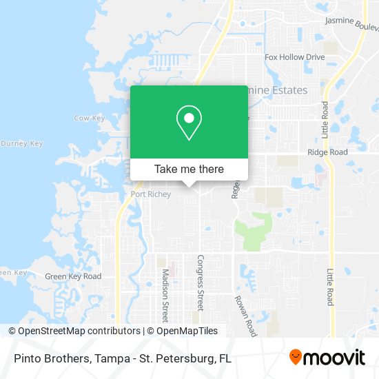 Pinto Brothers map