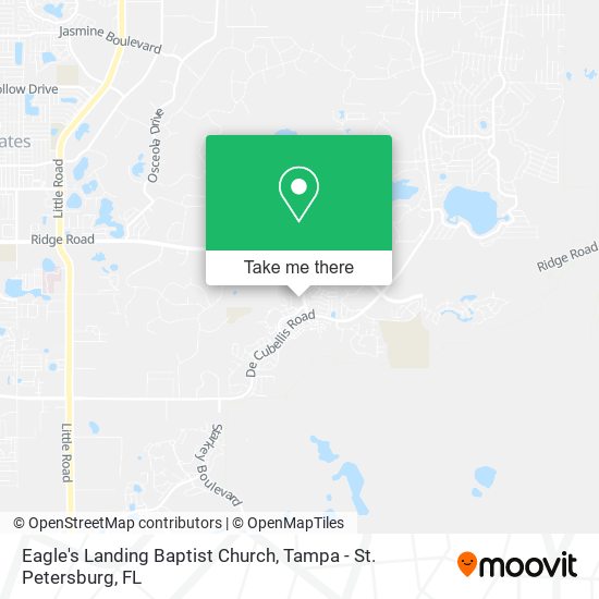 Mapa de Eagle's Landing Baptist Church