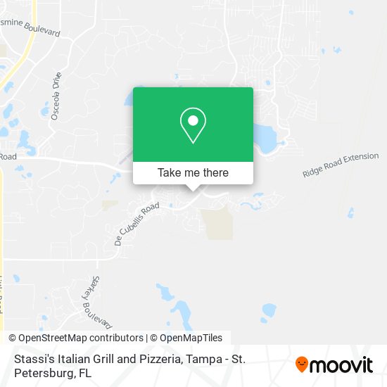 Mapa de Stassi's Italian Grill and Pizzeria