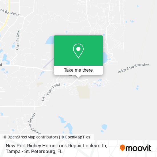 New Port Richey Home Lock Repair Locksmith map