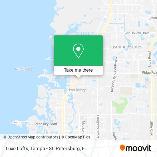 Mapa de Luxe Lofts