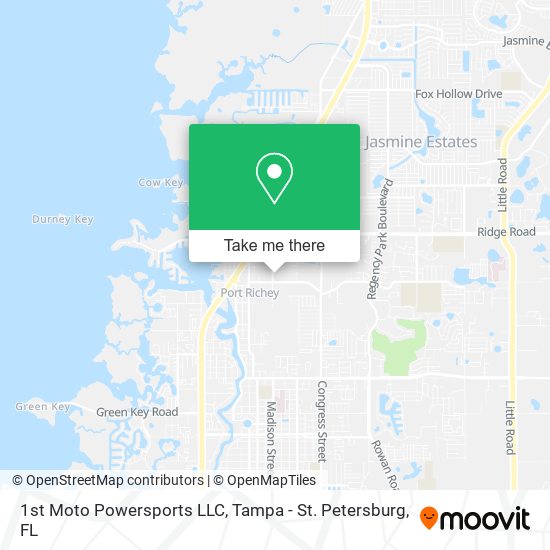 Mapa de 1st Moto Powersports LLC