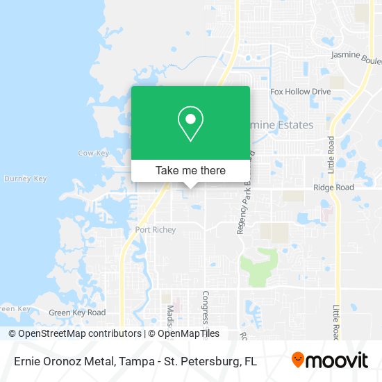 Ernie Oronoz Metal map