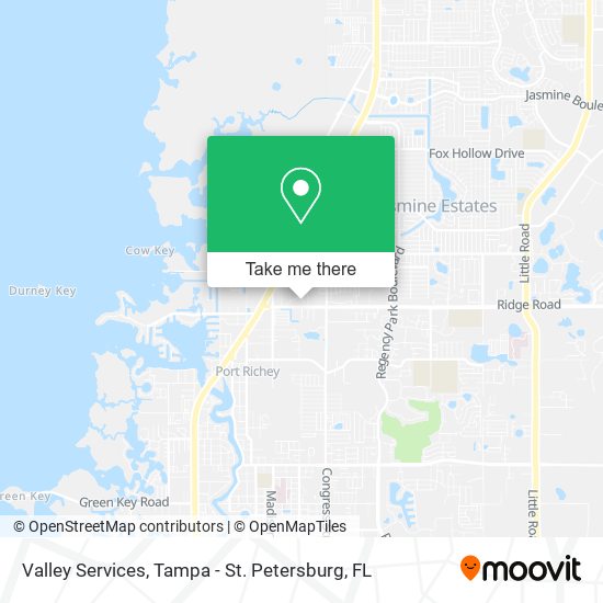 Mapa de Valley Services