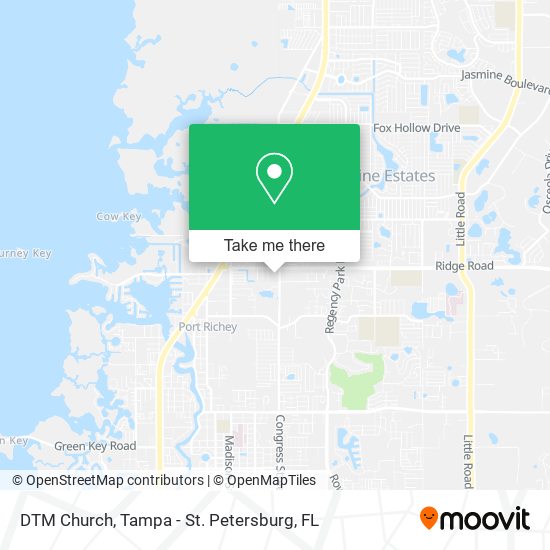DTM Church map