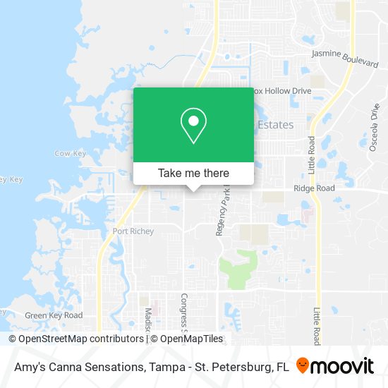 Amy's Canna Sensations map