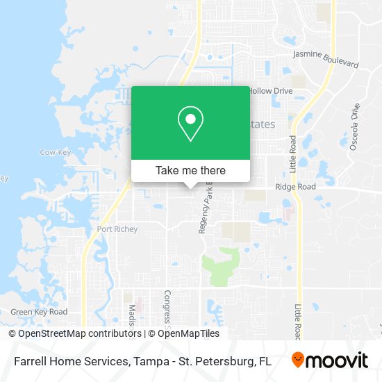 Farrell Home Services map
