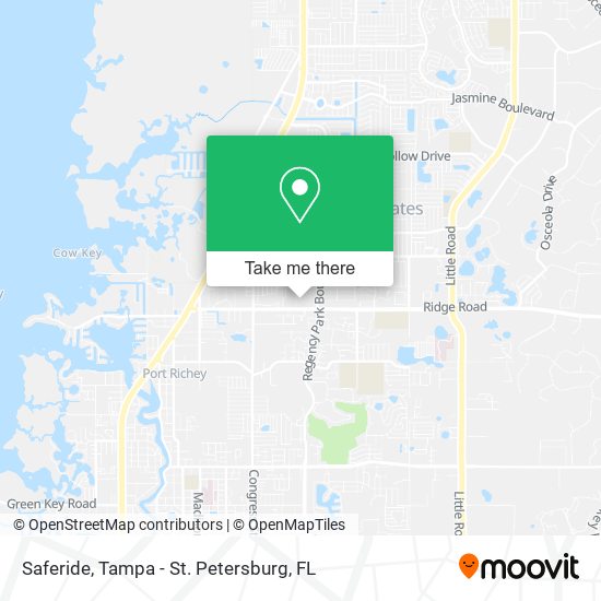 Saferide map