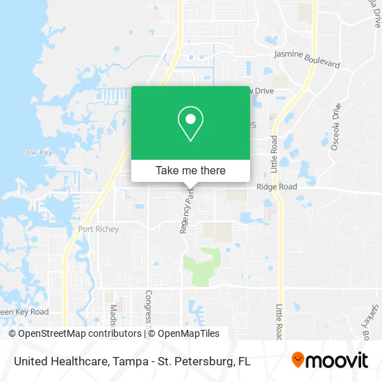 Mapa de United Healthcare