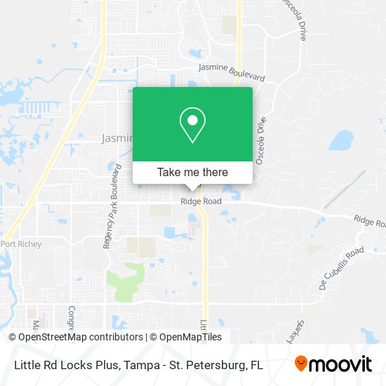 Little Rd Locks Plus map