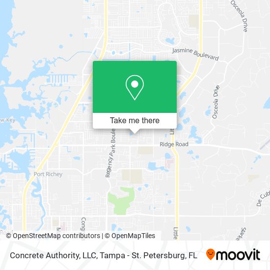 Concrete Authority, LLC map