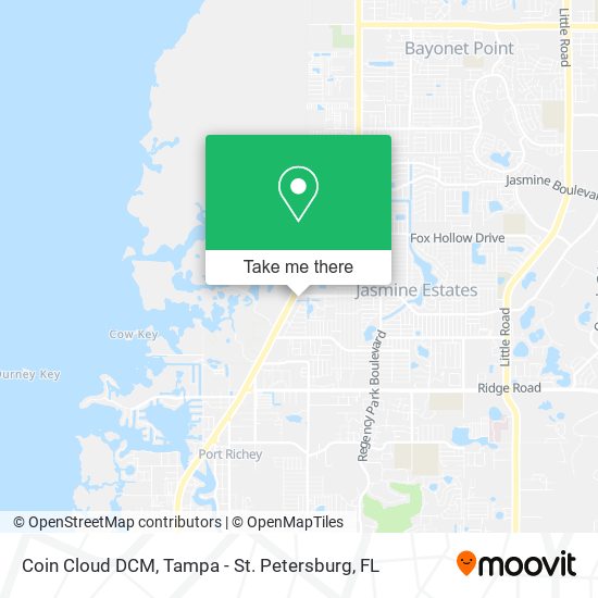 Coin Cloud DCM map
