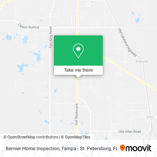 Bernier Home Inspection map