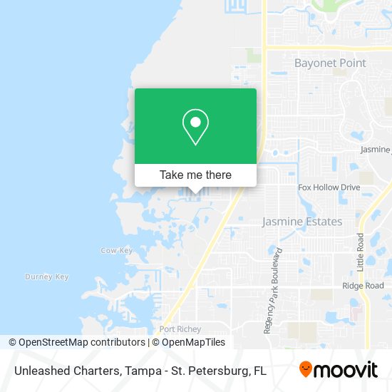 Unleashed Charters map
