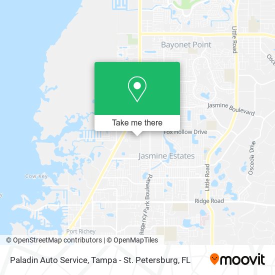 Mapa de Paladin Auto Service