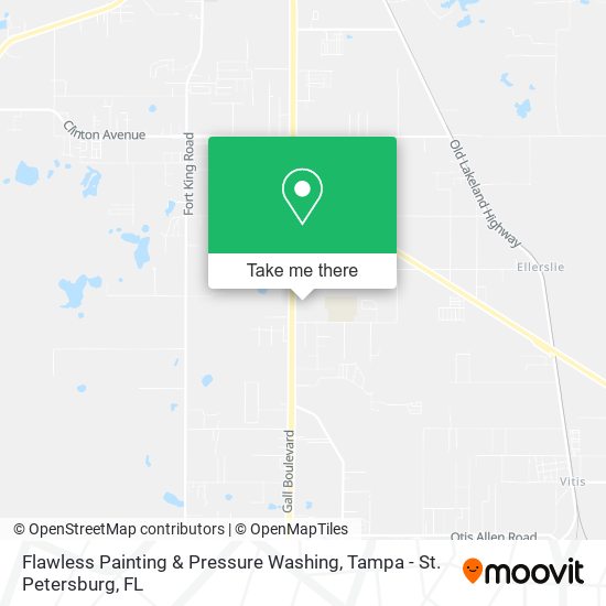 Mapa de Flawless Painting & Pressure Washing