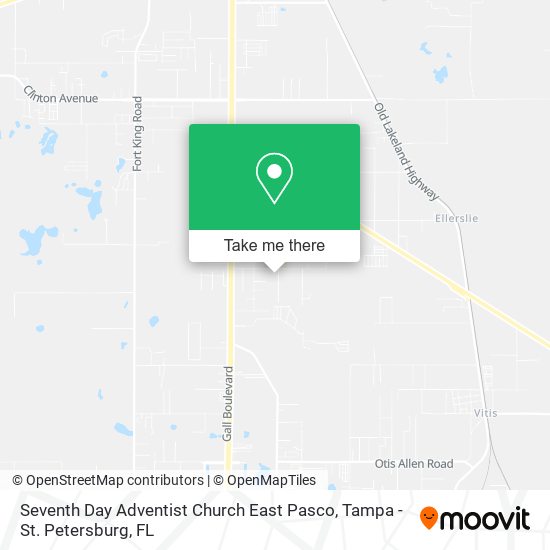 Mapa de Seventh Day Adventist Church East Pasco