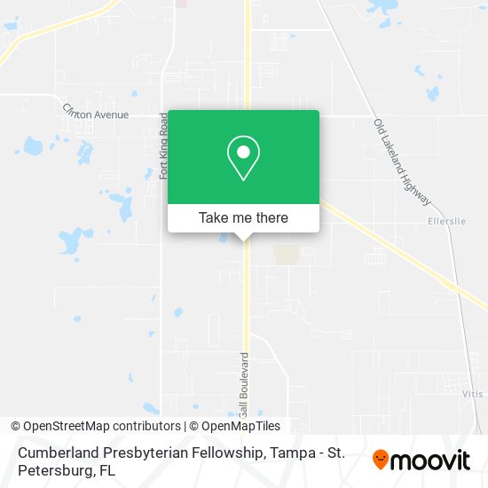 Cumberland Presbyterian Fellowship map