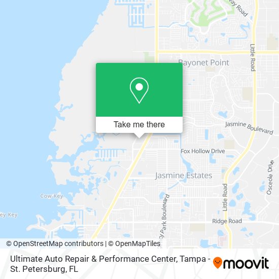 Mapa de Ultimate Auto Repair & Performance Center