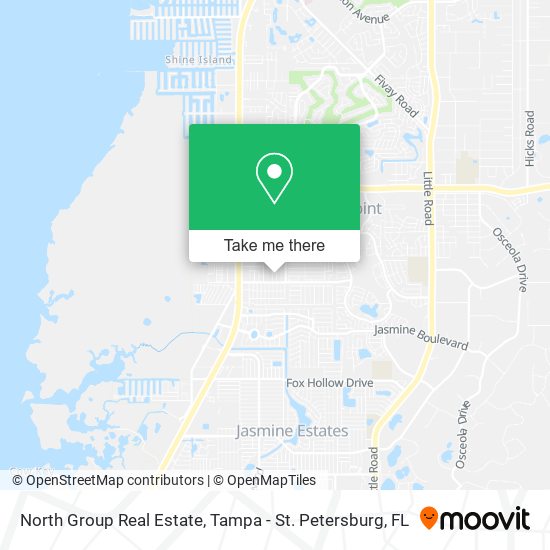 North Group Real Estate map