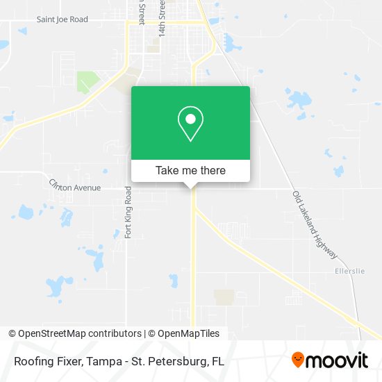 Mapa de Roofing Fixer