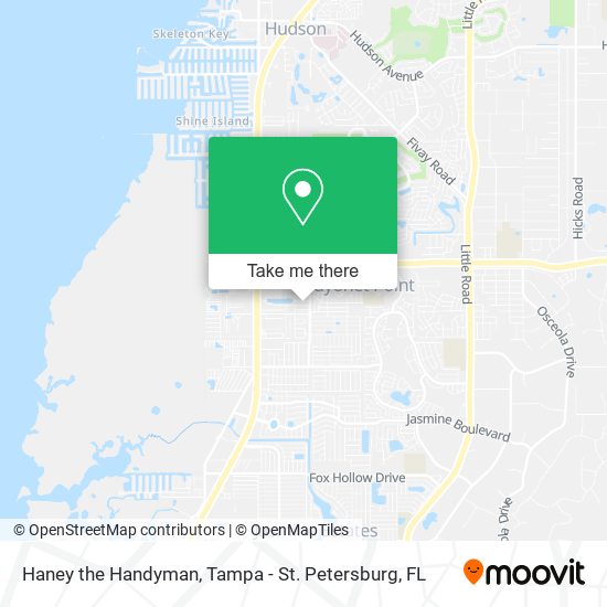 Mapa de Haney the Handyman