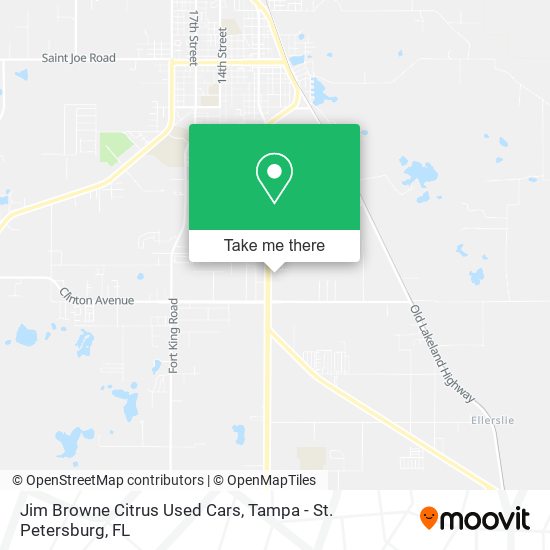 Jim Browne Citrus Used Cars map