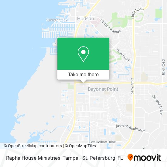 Rapha House Ministries map