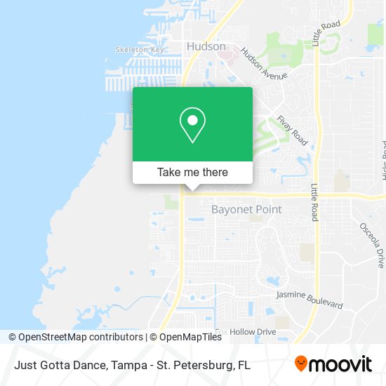 Just Gotta Dance map