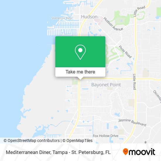 Mediterranean Diner map