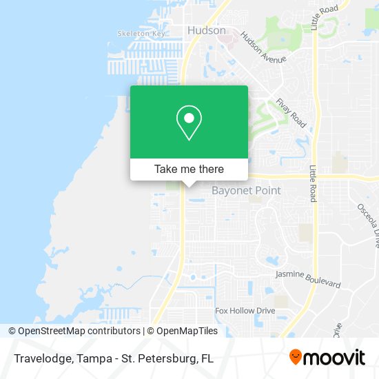 Travelodge map