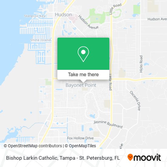 Mapa de Bishop Larkin Catholic