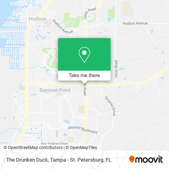 The Drunken Duck map